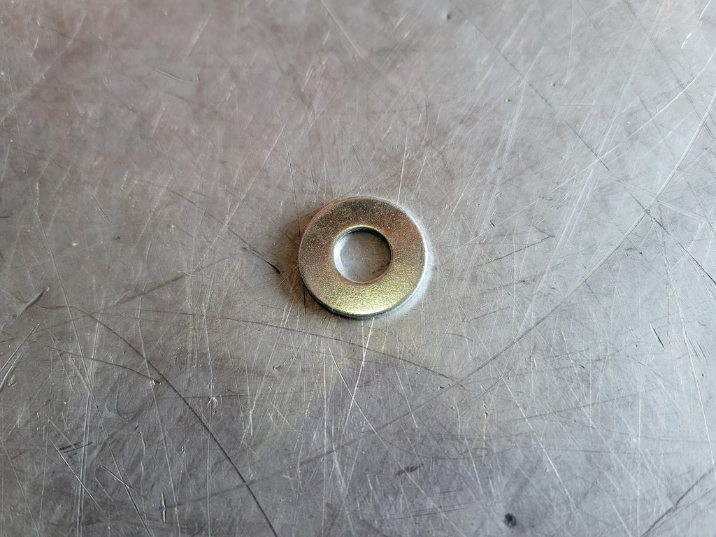 THE BOLT SUPPLY HOUSE 1/4" Flat Washers FWZC14 (Box Of 100)