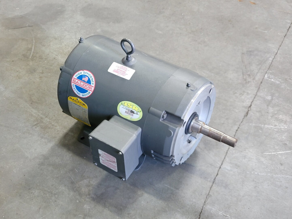 BALDOR 10 hp, 208/230 volts, 1725 rpm, 215JM Electric Motor JMM3313T
