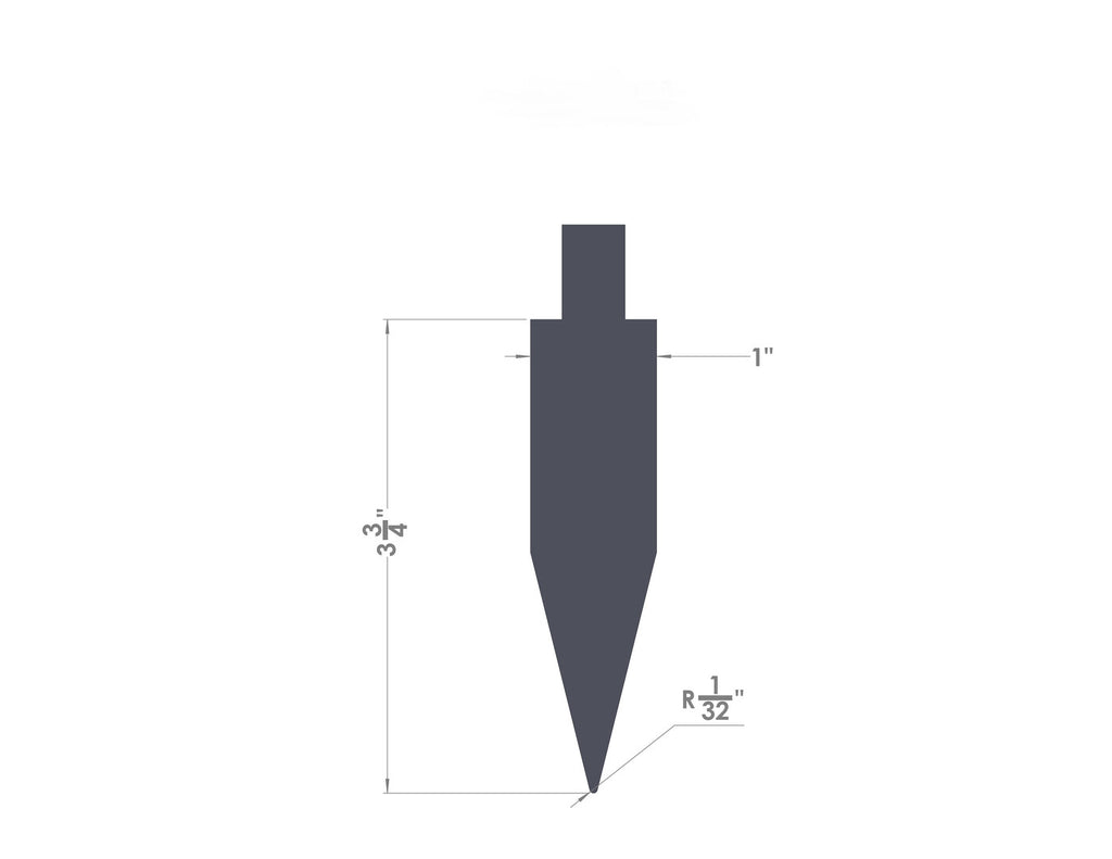 AGE 30 Degree Forming Punch GAT30-1