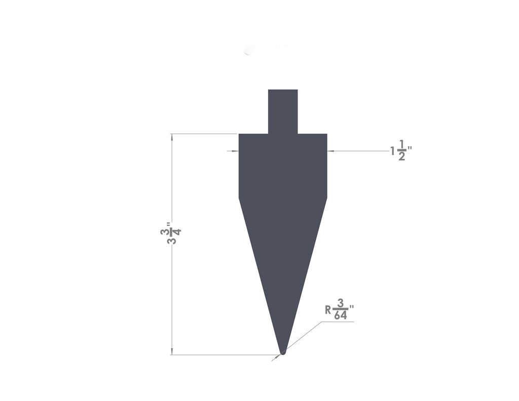 AGE 30 Degree Forming Punch GAT30-3