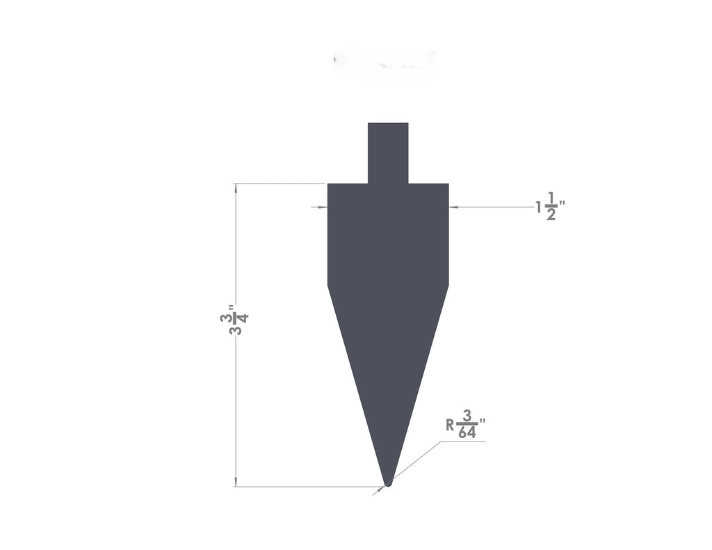 AGE 30 Degree Forming Punch GAT30-4