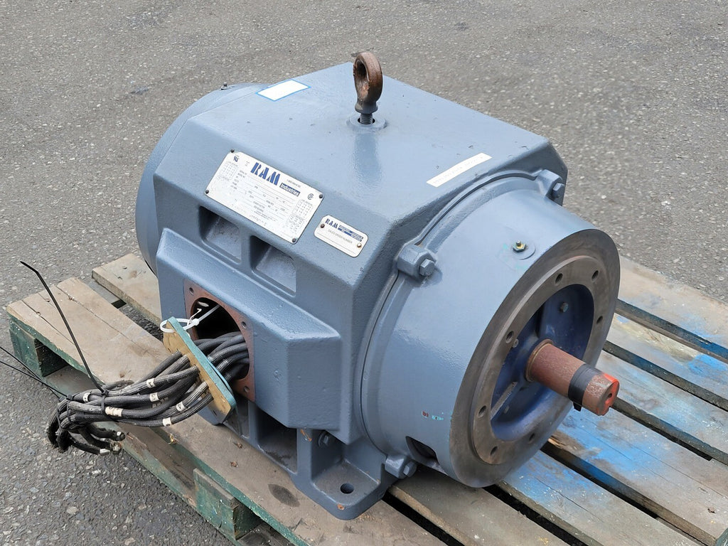 RAM INDUSTRIES 150 hp, 230/460 volts, 3560 rpm, 405TSC Electirc Motor 3CR24240SK