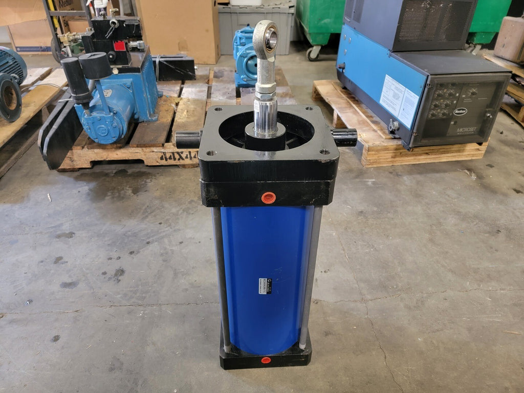 YIDA PNEUMATIC HYDRAULC CO.LTD 0.78" Bore x 13.77" Stroke Pneumatic Cylinder SC200X350-TC