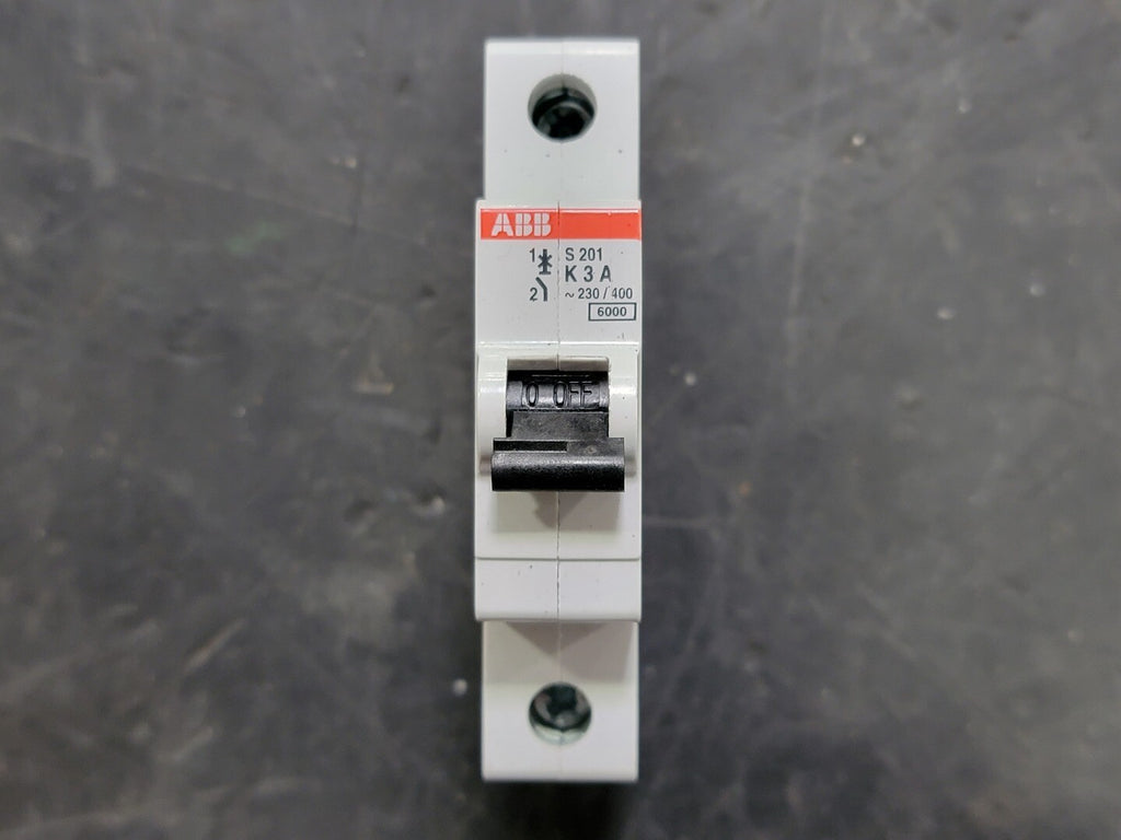 ABB 3 Amp, 1 Pole, 480Y/277 volts Circuit Breaker S201-K3A