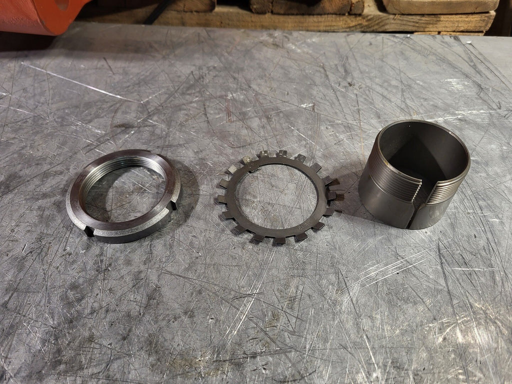 SKF Adapter Sleeve HS312, 55mmx47mmx60mm w/ Washer & Lock Nut