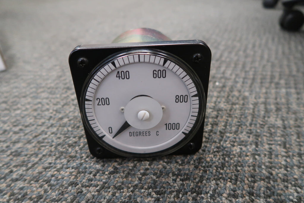 YOKOGAWA 4.5", 0-1000 Deg. C Switchboard Meter DB-40