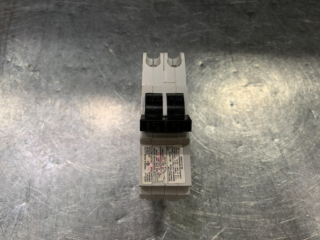 FEDERAL PIONEER 15 Amp, 1 Pole, 240 volts Circuit Breaker NC115