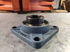 NATIONAL BEARING 4-Bolt Square Flange Block Ball Bearing UCF208-24 1-1/2" Bore w/ Insert