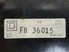 SQUARE D 15 Amp, 3 Pole, 600 volts Circuit Breaker FH36015