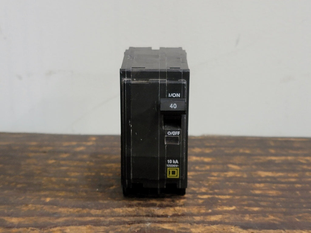 SQUARE D 40 Amp, 2 Pole, 120/240 volts Circuit Breaker QO240