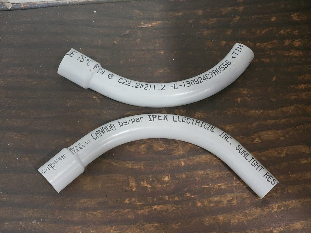 SCEPTER 1/2in. 90deg. PVC Elbow Connector Bell-End