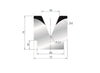 EUROSTAMP Part No. 2081 @ 805mm 45 Degree Die (Segmented)