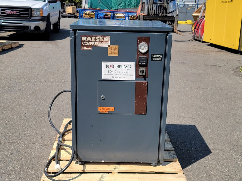 KAESER 5.5 hp, 24.7 CFM, Oil-Free Air Compressor AB 700T w/ Air Dryer