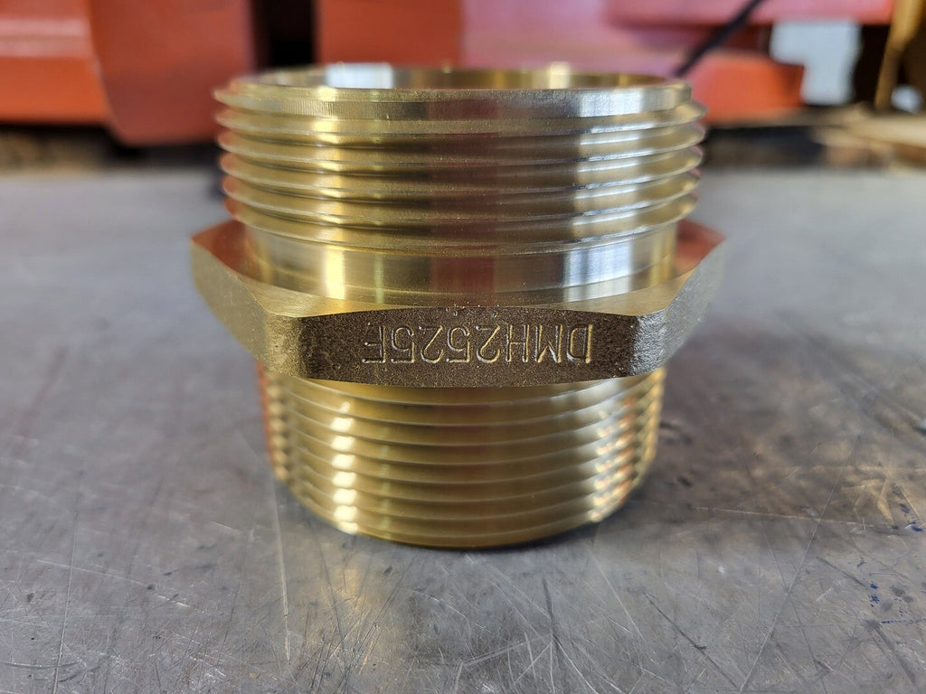 DIXON 2-1/2" Double Male Hex Nipple DMH2525F