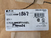 CROUSE-HINDS Posi-Lok 5 POS Female Panel E0400-1687 400A 600V