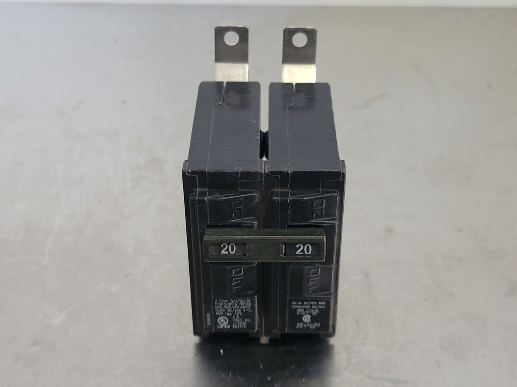 SIEMENS 20 Amp, 2 Pole, 120/240 volts Circuit Breaker B220