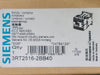 SIEMENS 9 Amp, 3 Pole, 2 NO + 2 NC, 24 VAC Coil Contactor 3RT2516-2BB40