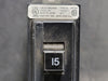 CUTLER-HAMMER 15 Amp, 1 Pole, 120/240 volts Circuit Breaker BA115