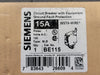 SIEMENS 15 Amp, 1 Pole, 120 volts Circuit Breaker BE115