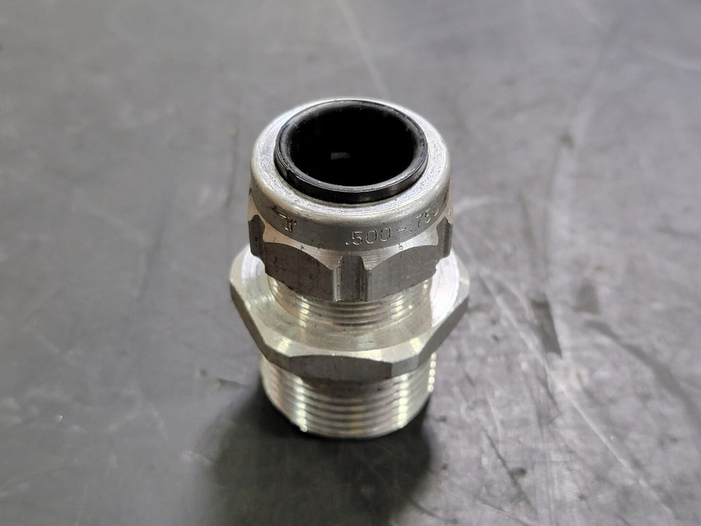 THOMAS & BETTS 3/4" Cable Connector 0.500"-0.750" Jacket