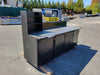 Steel Workbench 96" x 32" Table 5/8" Top