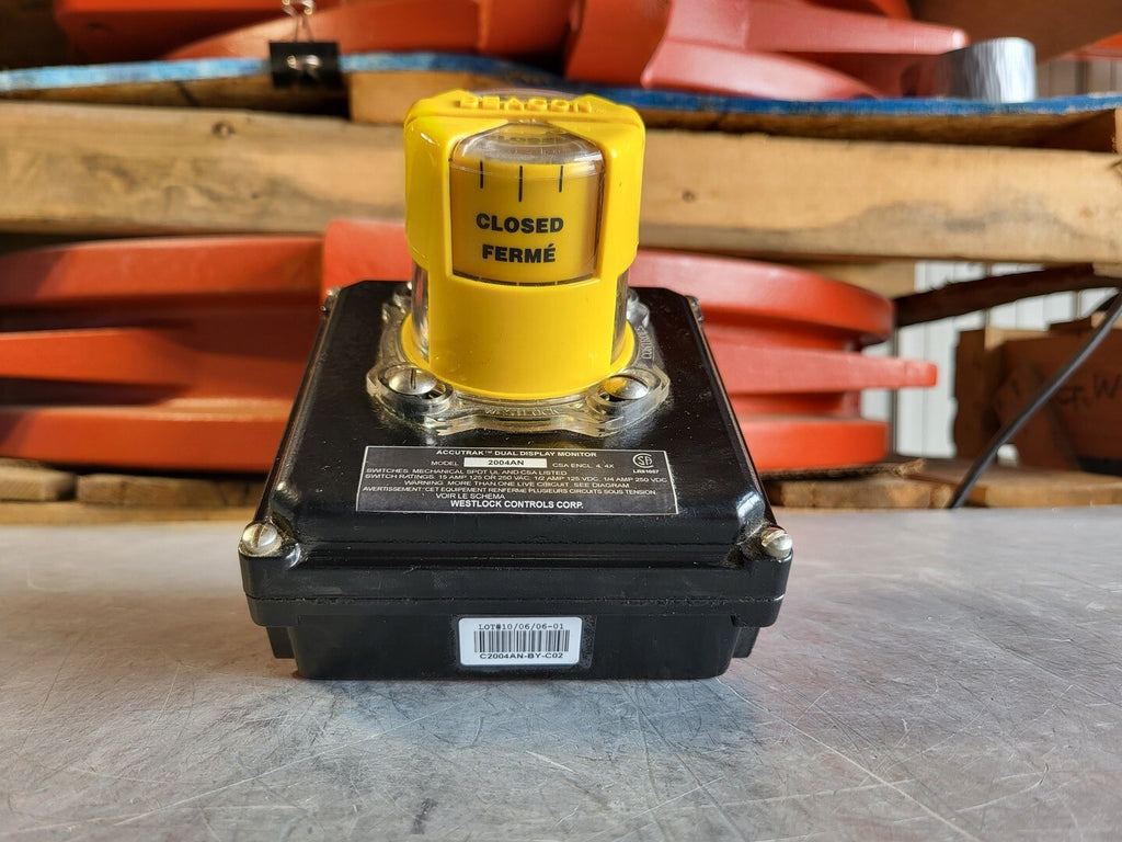 WESTLOCK CONTROLS ACCUTRAK Dual Display Monitor 2004AN