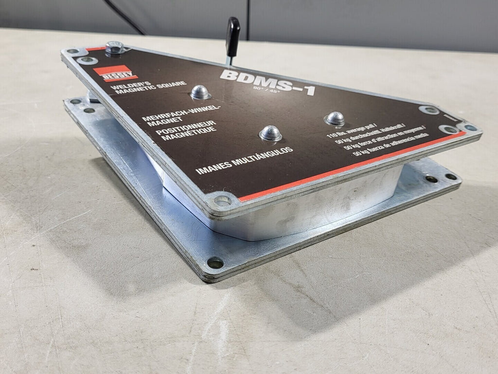 BESSEY 90/45 deg. Magnetic Welding Square BDMS-1 