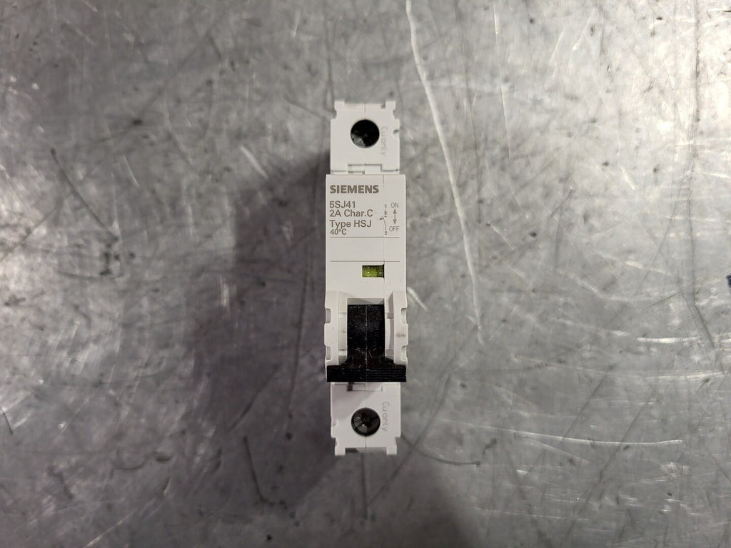 SIEMENS 2 Amp, 1 Pole, 240 volts Circuit Breaker 5SJ4102-7HG40