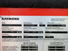 RAYMOND 3000 lb Reach Truck EASI R30TT w/ 24 VDC Battery Charger