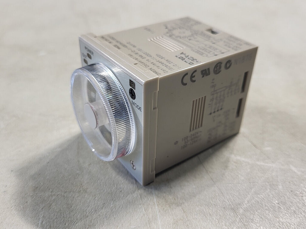 OMRON 5 Amp Time Delay Relay H3CR-A AC100-240/DC100-125