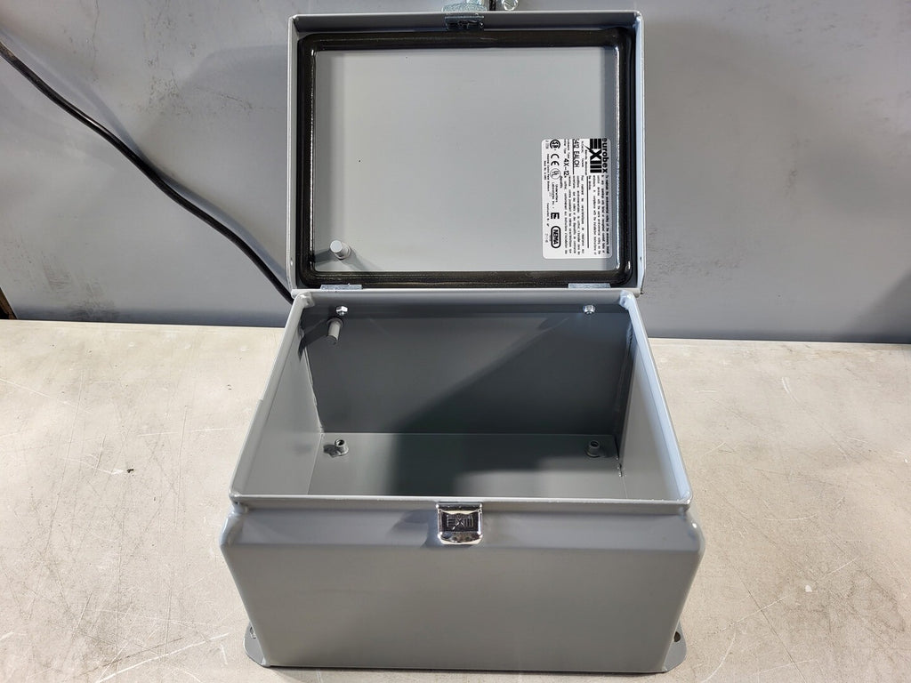 EUROBEX 5412 EALCH100806  Aluminum JIC Enclosure 10"x8"x6"