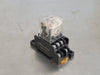 OMRON 10 Amp Power Relay LY3N-AC110/120 w/ Relay Socket PTF11A