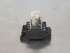 OMRON 10 Amp Power Relay LY3N-AC110/120 w/ Relay Socket PTF11A