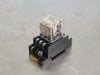 OMRON 10 Amp Power Relay LY3N-AC110/120 w/ Relay Socket PTF11A