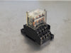 OMRON 10 Amp Power Relay LY4N-AC110/120 w/ Relay Socket
