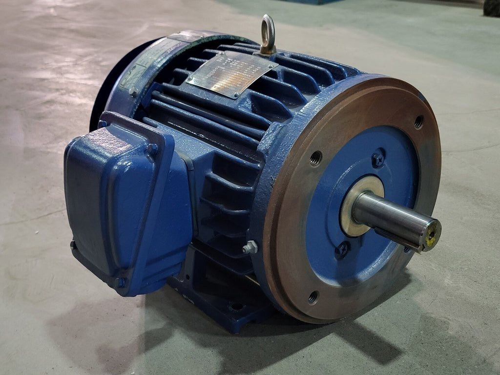 TECO-WESTINGHOUSE 1.5 hp, 575 volts, 1170 rpm, 182TZ, Electric Motor APH1/506TE5 