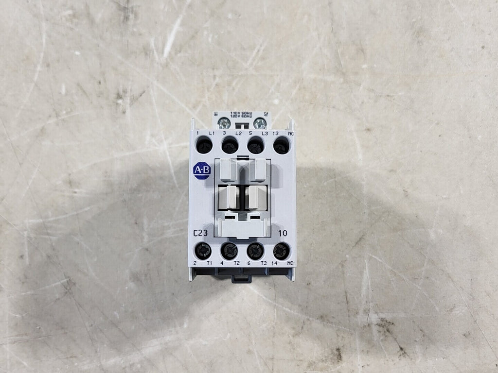 ALLEN-BRADLEY 23 Amp, 3 Pole, 1NO, 110/120 VAC Coil Contactor 100-C23D10