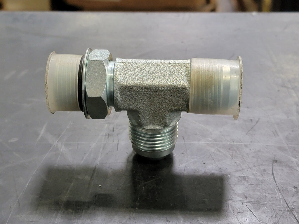 3/4" Threaded Run Tee M-12 JIC