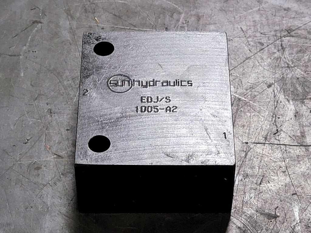 SUN HYDRAULICS Line Mount Manifold Valve EDJ/S 1005-A2