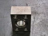 SEALUM 1" Socket Weld Tube x 3/4" Code 61 Flange Block 1208-16-12 4-Bolt