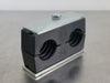 Twin Assembly Pipe Clamp 1-1/4" Hole
