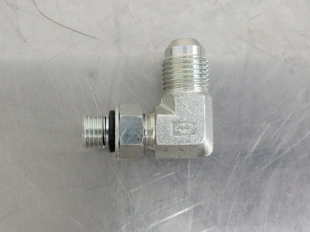 90 Deg Elbow Adapter M-04 ORB X M-06 JIC 1/4" x 3/8" (Bag of 14)