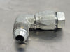 90 Deg Elbow Adapter M-06 JIC X F-06 JIC SW 3/8" x 3/8" (Bag of 3)
