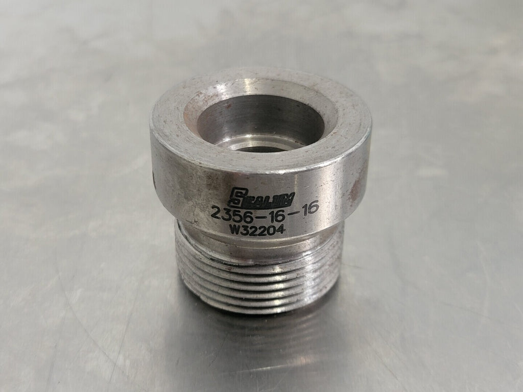 SEALUM Hydraulic Adapter 1" Weld-on Tube X M-16 ORFS 2356-16-16 (Bag of 6)