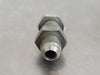 Hydraulic Bulkhead Adapter M-06 JIC x M-06 JIC 3/8" x 3/8" (Bag of 6)