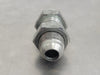 Hydraulic Bulkhead Adapter M-08 JIC X M-08 JIC 1/2" x 1/2" (Bag of 3)