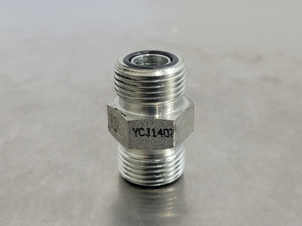 Hydraulic Adapter M-08 ORFS X M-08 ORFS 1/2" x 1/2" (Bag of 4)