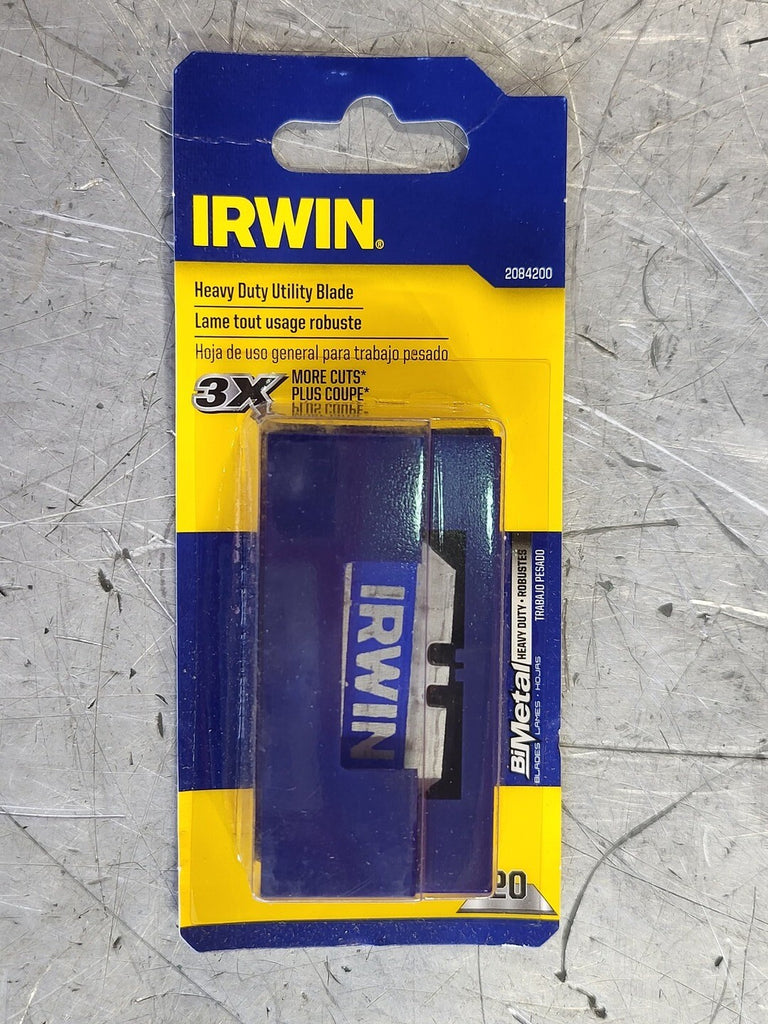 IRWIN Heavy Duty Utility Blade 2084200 (Pack of 5/Box)