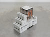 ALLEN-BRADLEY 15 Amp, 24 VDC, 8-Pins General Relay 700-HB32A1 w/ Relay Socket 700-HN153