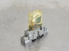 IDEC 10 Amp, 24 VDC, 8-Pins Power Relay RH1B-UDC24V w/ Relay Socket SH1B-05